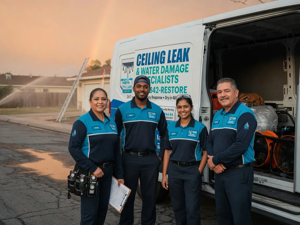 Ceiling Leak Cleanup company in Mazomanie, WI